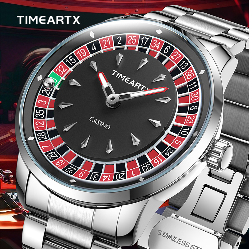 Luxury Watch Maker - TIMEARTX Gloednieuwe luxe quartzhorloges Man Europese