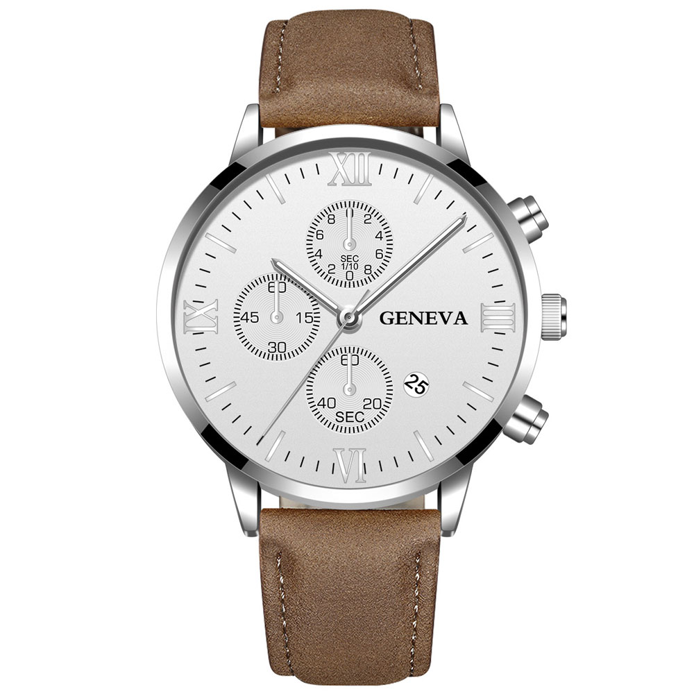 Genève Mode Mannen Datum Leger - Luxury Watch Top 10 recensie en prijs