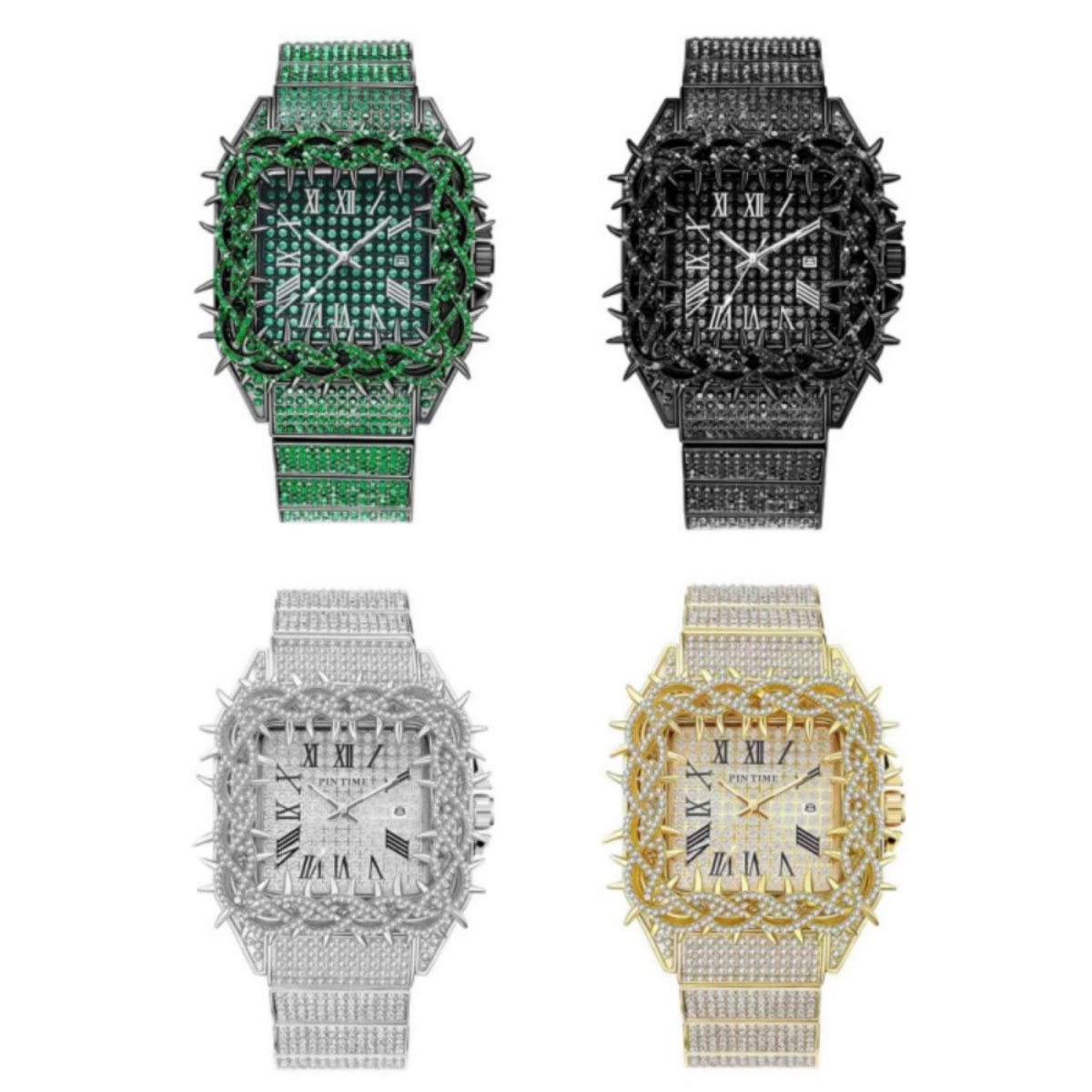 Iced Out Square Heren Quartz H - Luxury Watch Iceberg recensie en prijs