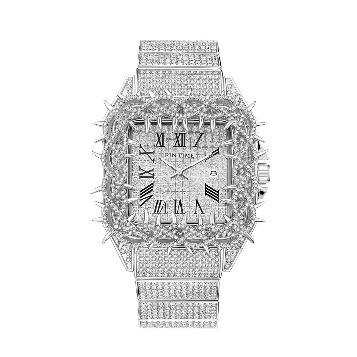 Iced Out Square Heren Quartz H - Luxury Watch Iceberg recensie en prijs