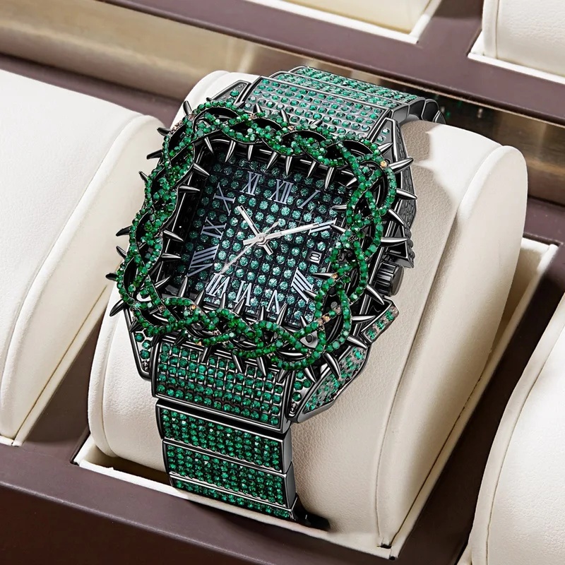 Iced Out Bling Heren Quartz Ho - Luxury Watch Iceberg recensie en prijs