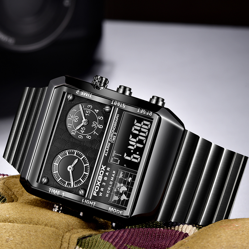 FOXBOX Herenhorloges Merk Luxe - Luxury Watch Maker recensie en prijs