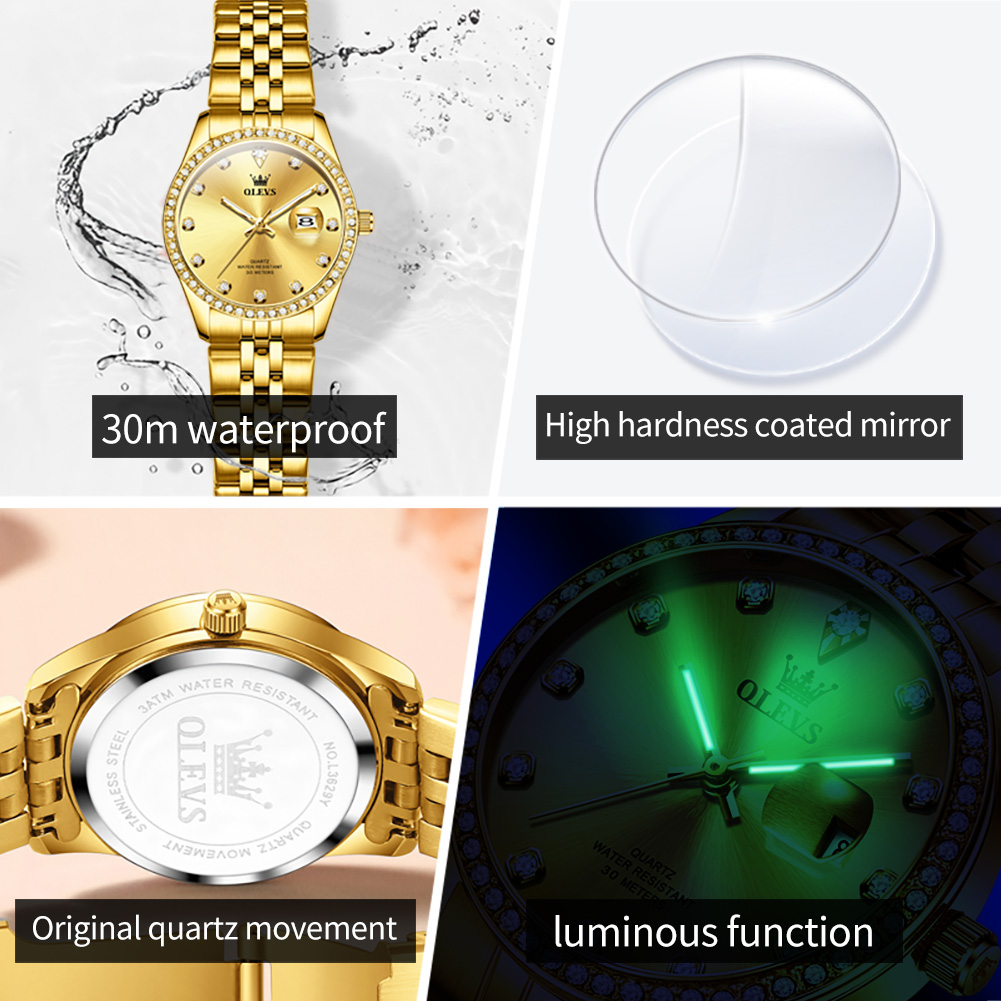 OLEVS Top Luxe Elegant Horloge - Luxury Watch Top 10 recensie en prijs