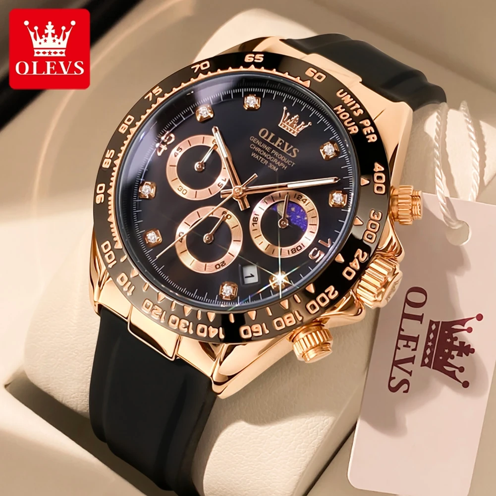 OLEVS 2875 Herenhorloges Chron - Luxury Watch Maker recensie en prijs