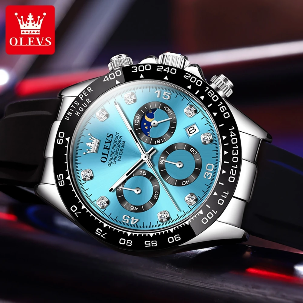OLEVS 2875 Herenhorloges Chron - Luxury Watch Maker recensie en prijs